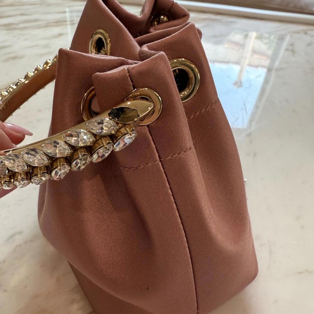 Jimmy Choo Bon Bon Bag Blush - Picture 4 of 9